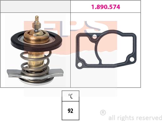 MDR EPS-1880 607 - Термостат, охолоджуюча рідина autozip.com.ua