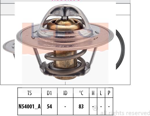 MDR EPS-1880 678S - Термостат, охолоджуюча рідина autozip.com.ua