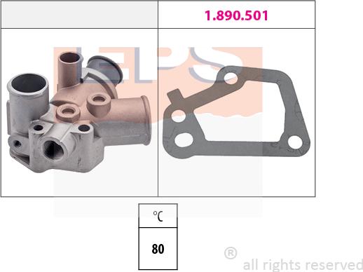 MDR EPS-1880 144 - Термостат, охолоджуюча рідина autozip.com.ua