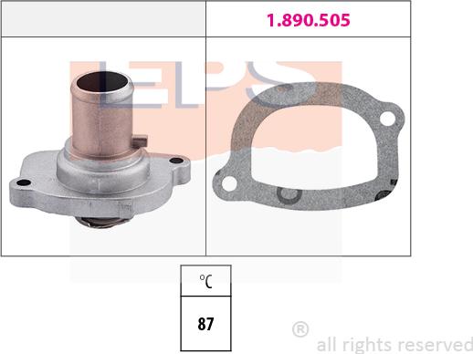 MDR EPS-1880 187 - Термостат, охолоджуюча рідина autozip.com.ua