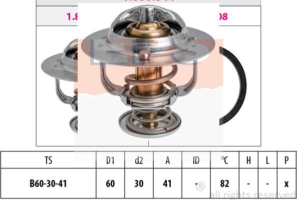 MDR EPS-1880 844S - Термостат, охолоджуюча рідина autozip.com.ua