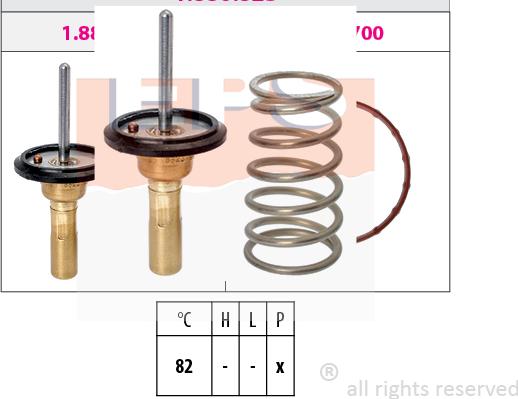 MDR EPS-1880 823S - Термостат, охолоджуюча рідина autozip.com.ua