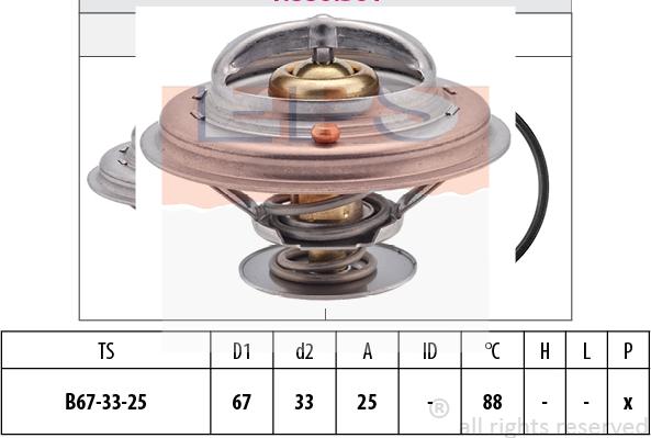 MDR EPS-1880 361S - Термостат, охолоджуюча рідина autozip.com.ua