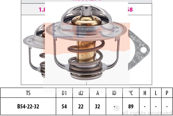 MDR EPS-1880 298S - Термостат, охолоджуюча рідина autozip.com.ua