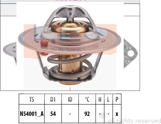 MDR EPS-1880 204S - Термостат, охолоджуюча рідина autozip.com.ua