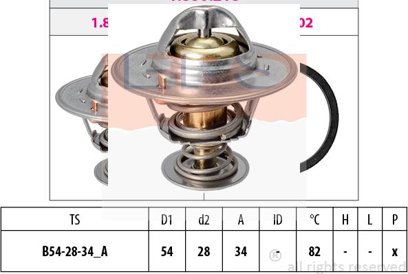 MDR EPS-1880 218S - Термостат, охолоджуюча рідина autozip.com.ua