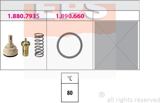 MDR EPS-1880 793K - Термостат, охолоджуюча рідина autozip.com.ua