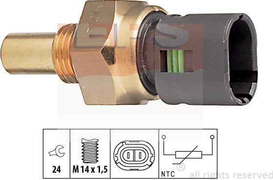 MDR EPS-1830 193 - Датчик, температура масла autozip.com.ua