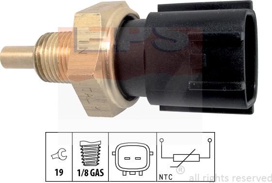 MDR EPS-1830 358 - Датчик, температура охолоджуючої рідини autozip.com.ua