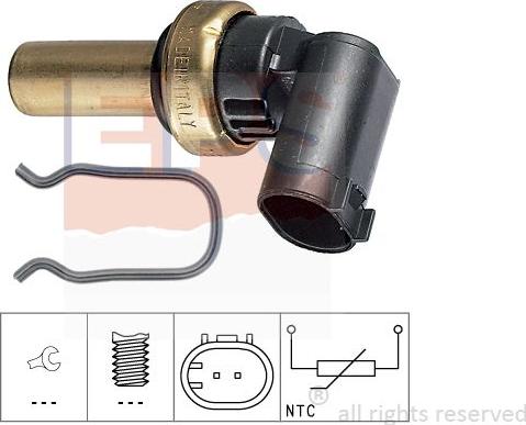 MDR EPS-1830 324 - Датчик, температура охолоджуючої рідини autozip.com.ua