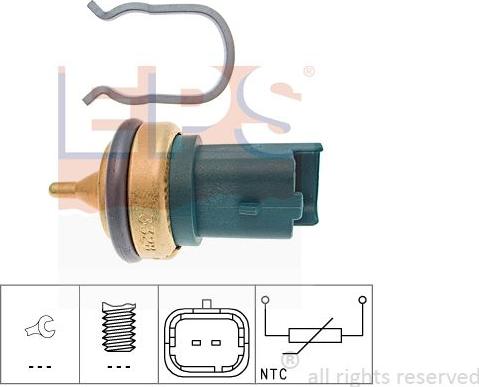 MDR EPS-1830 328 - Датчик, температура охолоджуючої рідини autozip.com.ua