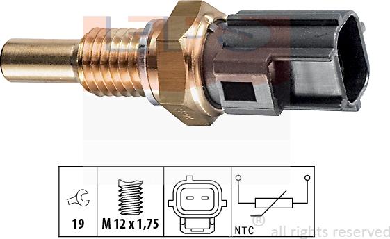 MDR EPS-1830 294 - Датчик, температура охолоджуючої рідини autozip.com.ua