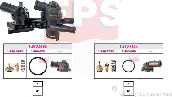 MDR EPS-1879 959KK - Термостат, охолоджуюча рідина autozip.com.ua