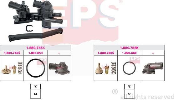 MDR EPS-1879 956KK - Термостат, охолоджуюча рідина autozip.com.ua