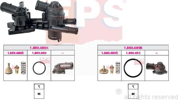 MDR EPS-1879 960KK - Термостат, охолоджуюча рідина autozip.com.ua