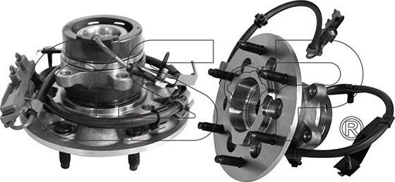 MDR GSP-9400301 - Комплект підшипника маточини колеса autozip.com.ua