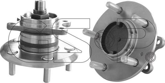 MDR GSP-9400265 - Комплект підшипника маточини колеса autozip.com.ua