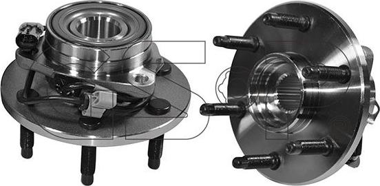 MDR GSP-9333101 - Комплект підшипника маточини колеса autozip.com.ua