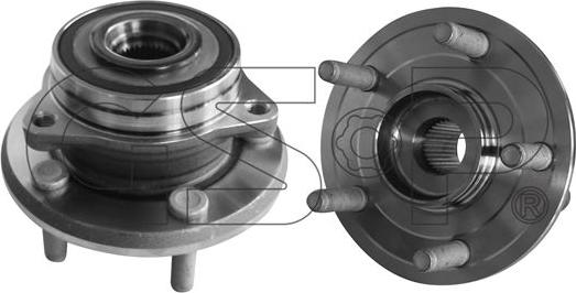 MDR GSP-9332033 - Комплект підшипника маточини колеса autozip.com.ua