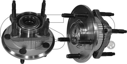 MDR GSP-9329007 - Комплект підшипника маточини колеса autozip.com.ua