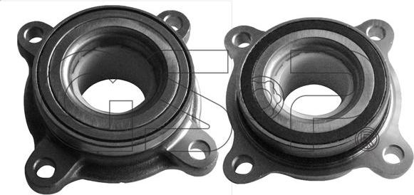 MDR GSP-9258001 - Комплект підшипника маточини колеса autozip.com.ua