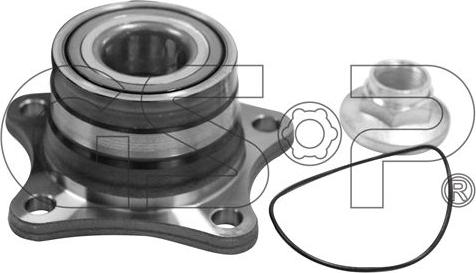 MDR GSP-9230038K - Комплект підшипника маточини колеса autozip.com.ua