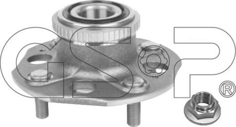 MDR GSP-9230020K - Комплект підшипника маточини колеса autozip.com.ua