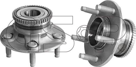 MDR GSP-9231010 - Комплект підшипника маточини колеса autozip.com.ua