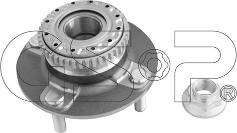 MDR GSP-9232002K - Комплект підшипника маточини колеса autozip.com.ua