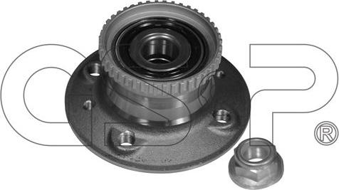 MDR GSP-9225015K - Комплект підшипника маточини колеса autozip.com.ua