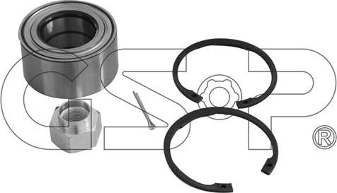 MDR GSP-GK3785 - Комплект підшипника маточини колеса autozip.com.ua