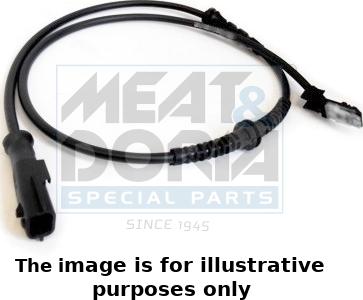 Meat & Doria 90503E - Датчик ABS, частота обертання колеса autozip.com.ua