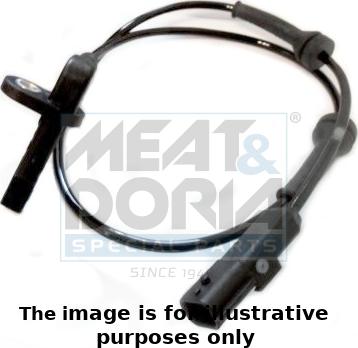 Meat & Doria 90631E - Датчик ABS, частота обертання колеса autozip.com.ua