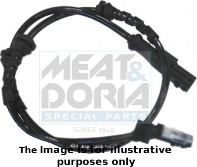 Meat & Doria 90046E - Датчик ABS, частота обертання колеса autozip.com.ua