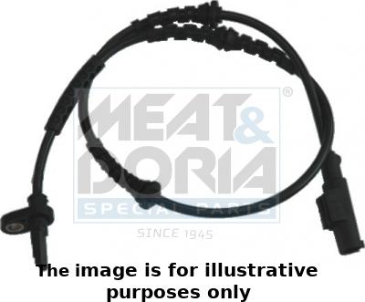 Meat & Doria 90018E - Датчик ABS, частота обертання колеса autozip.com.ua