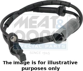 Meat & Doria 90143E - Датчик ABS, частота обертання колеса autozip.com.ua