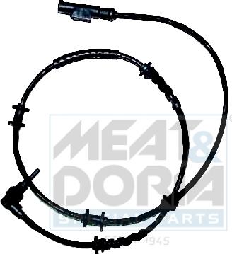 Meat & Doria 90262E - Датчик ABS, частота обертання колеса autozip.com.ua