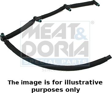 Meat & Doria 9844E - Шланг, витік палива autozip.com.ua
