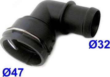 Meat & Doria 93507 - Фланець охолоджуючої рідини autozip.com.ua