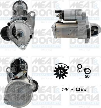 Meat & Doria 5010932G - Стартер autozip.com.ua