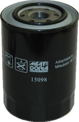 Meat & Doria 15098 - Масляний фільтр autozip.com.ua