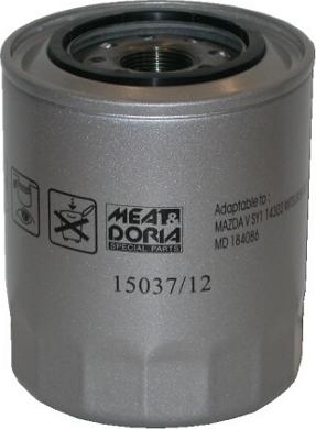 Meat & Doria 15037/12 - Масляний фільтр autozip.com.ua