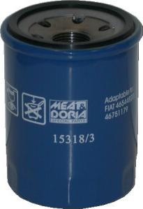 Meat & Doria 15318/3 - Масляний фільтр autozip.com.ua
