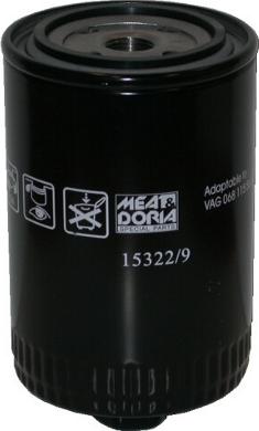Meat & Doria 15322/9 - Масляний фільтр autozip.com.ua
