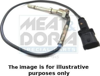 Meat & Doria 11995E - Датчик, температура вихлопних газів autozip.com.ua