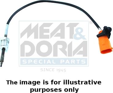 Meat & Doria 12056E - Датчик, температура вихлопних газів autozip.com.ua