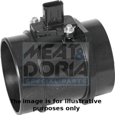 Meat & Doria 86172 - Датчик потоку, маси повітря autozip.com.ua
