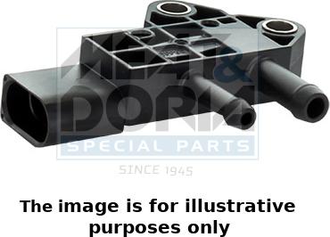 Meat & Doria 82583E - Датчик, тиск вихлопних газів autozip.com.ua