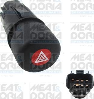 Meat & Doria 23636 - Покажчик аварійної сигналізації autozip.com.ua