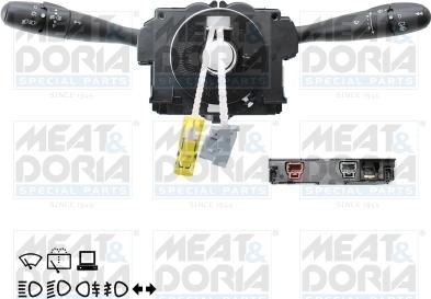 Meat & Doria 231716 - Вимикач на рульовій колонці autozip.com.ua